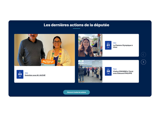 renforcer le lien avec la circonscription
